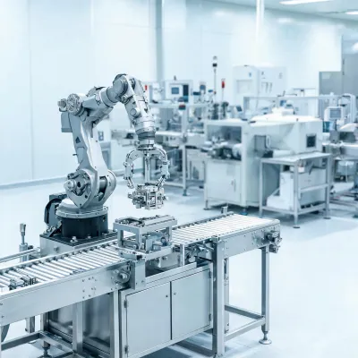 automated assembly line factory